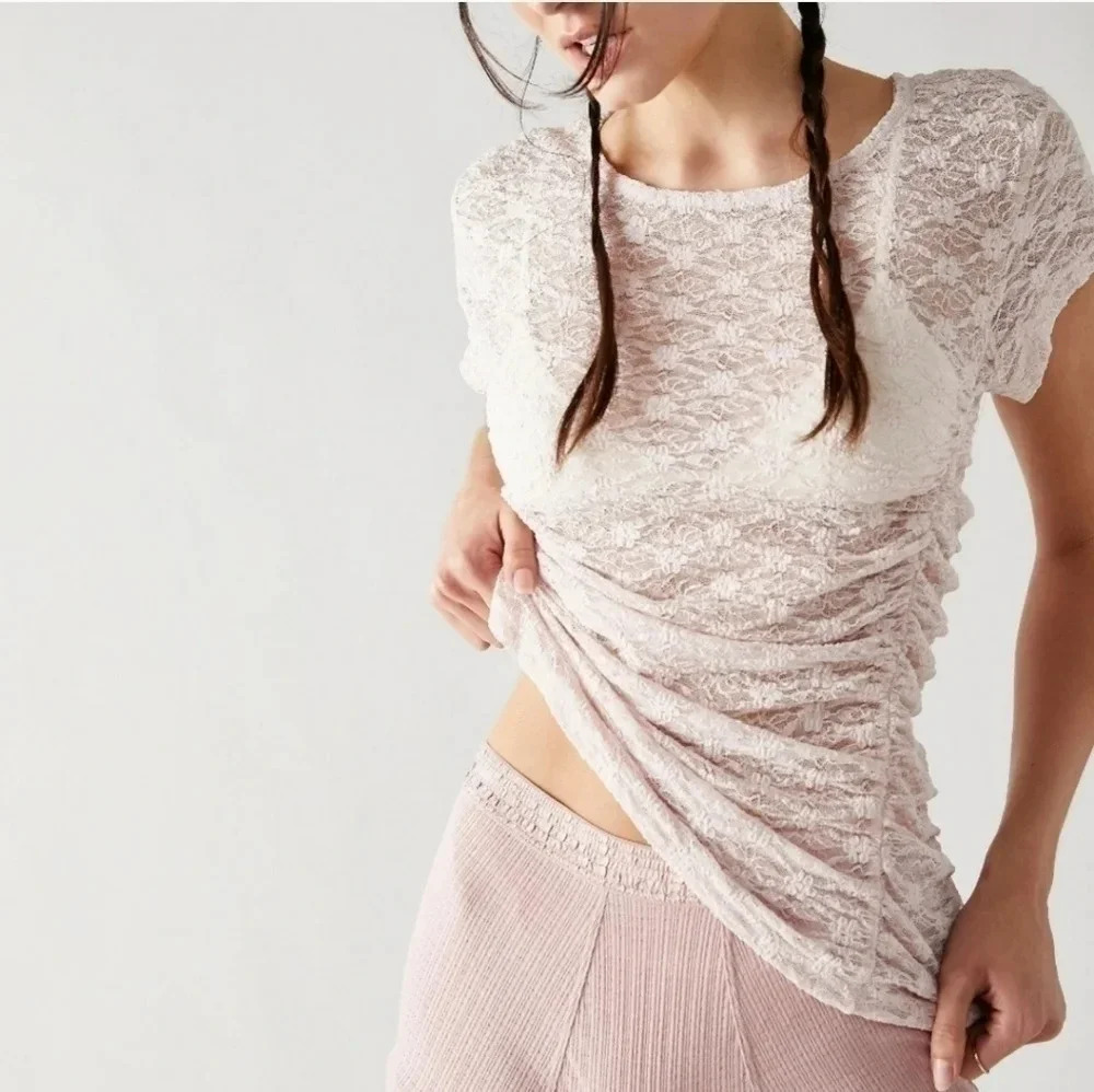 NWOT || FREE PEOPLE INTIMATELY || Keep It Simple baby tee